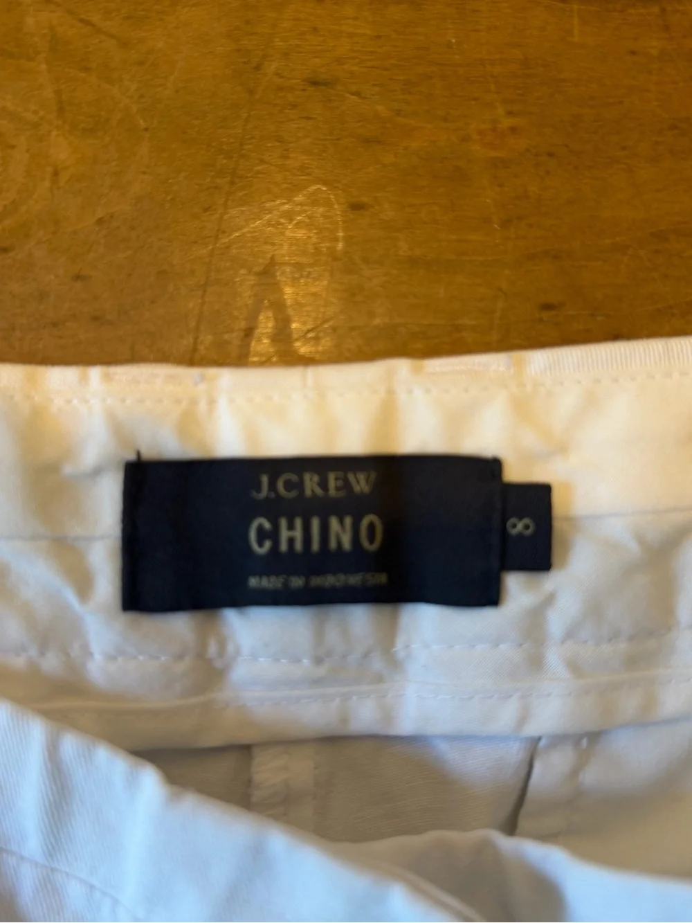 J. Crew White Women's Cotton Bermuda Shorts
